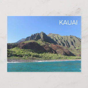Cartões postais Napali Coast Kauai, Havaí
