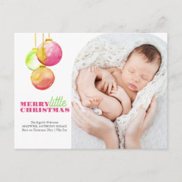 Cartões postais natalinos Feliz moderna e fotograf