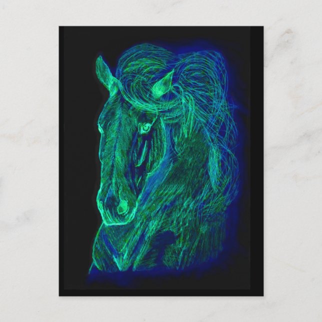 Cartões postais Neon Mane (Frente)