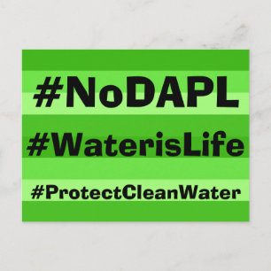 Cartões postais noDAPL