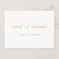 Cartões postais para convidados e presentes de cas