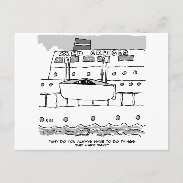 Cartões postais para embarcações de cruzeiro (Frente)