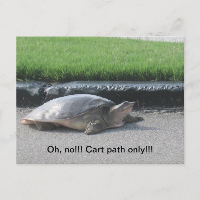 Cartões postais para golfistas (Frente)