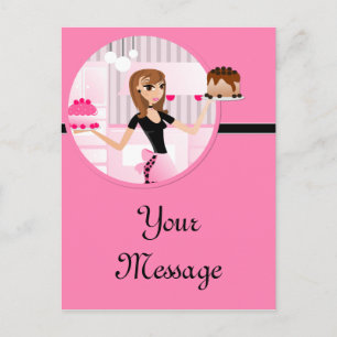 Cartões postais para padaria/padaria/pastelaria 5