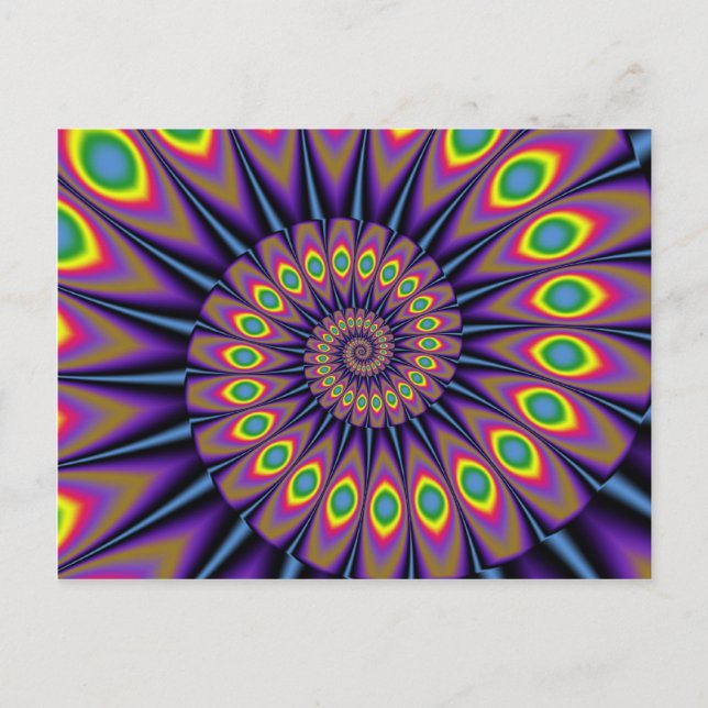 Cartões postais Peacock (Frente)