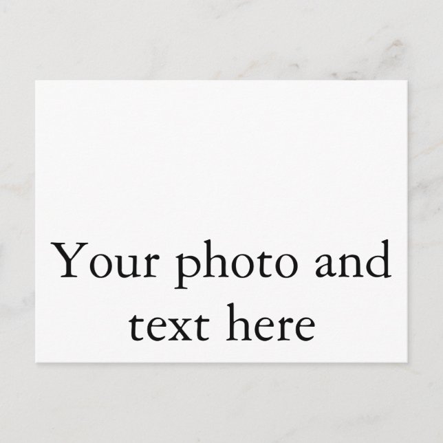 Cartões Postais Personalizados (Frente)