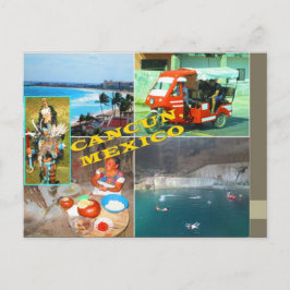 CARTÕES POSTAIS PERSONALIZADOS - CANCUN COLLAGE 2