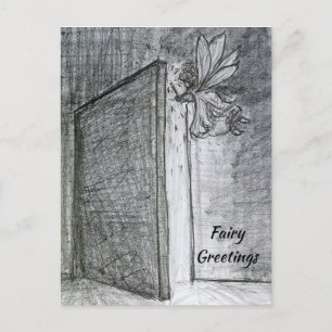 Cartões postais personalizados de saudação a fa