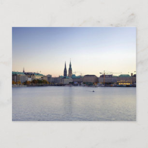 Cartões postais Postkarte de Hamburgo Harbour Hafe