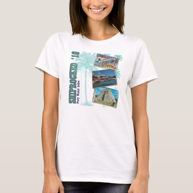 Cartões postais PWL - Camisa do Círculo Flutuante (Frente)