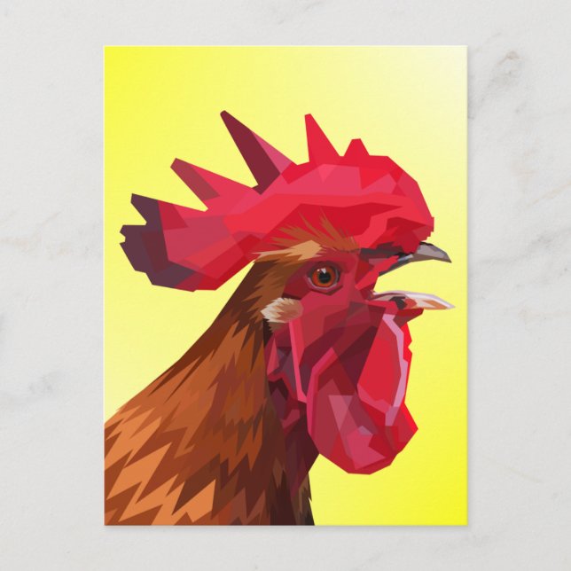CARTÕES POSTAIS ROOSTER (Frente)