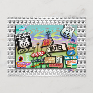 Cartões postais - Rota 66 A Estrada-Mãe 18SQ