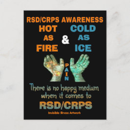 CARTÕES POSTAIS...RSD/CRPS - quente como frio de f