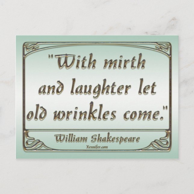 Cartões postais rugas (Frente)