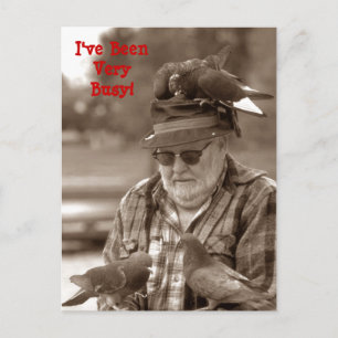 Cartões postais Saudações pombos-porões divert