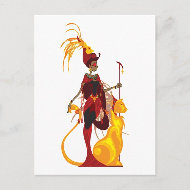 Cartões postais Sekhmet (Frente)