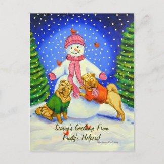 Cartões postais SharPei