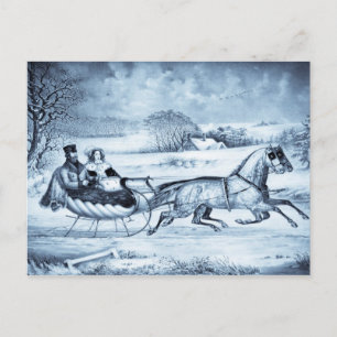 Cartões postais 'Sleigh Ride'