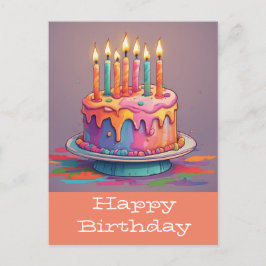 Cartões postal de aniversário