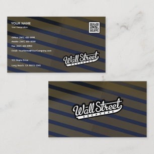 Cartões profissionais de folha de alumínio moderno