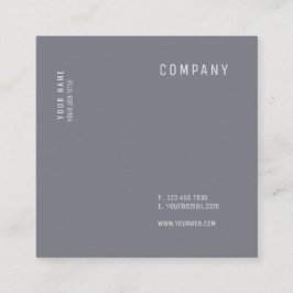 Cartões quadrados versáteis modernos minimalistas