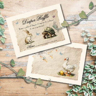 Cartões Raffle, Fralda de Storybook da Aesop