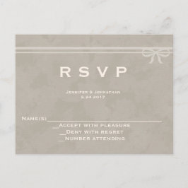 Cartões RSVP de casamento de arcos russos