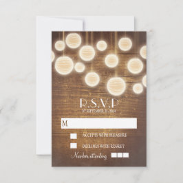 Cartões RSVP de Casamento Russo