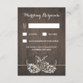 Cartões RSVP de Casamento Russo do Ar de Fúria do