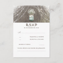 Cartões RSVP de Casamento Russo Respiratório de Ma