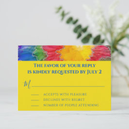 Cartões RSVP do Compartimento Bat Mitzvah bar Tint