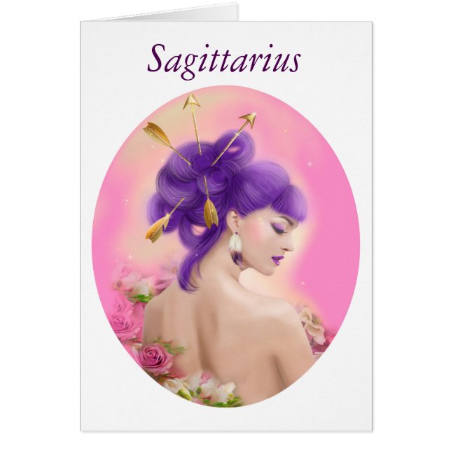 Cartões Sagittarius zodiac (Frente)