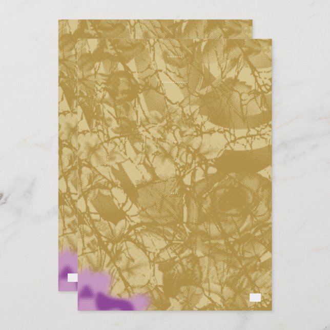 Cartões salve a data impressionante! (Frente/Verso)