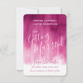 Cartões salve a data modernos de abstrato de arte 