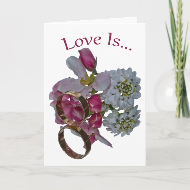 Cartões Saudáveis. O amor é... (Frente)