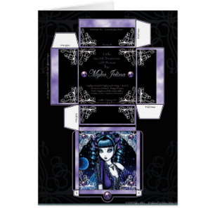 Cartões secretos da caixa do tesouro de "Mia"