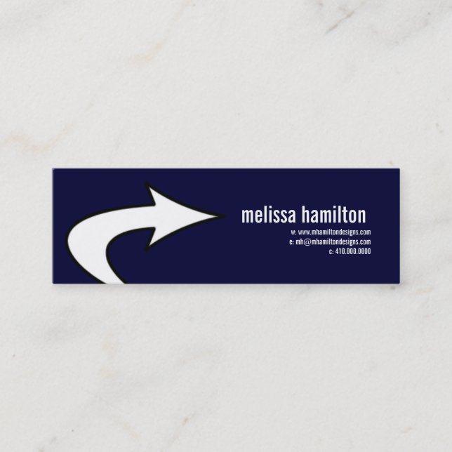 Cartões simples do contato (Frente)