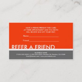 Cartões simples laranja vermelho cinza para indica