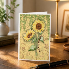 Cartões Sunflower II