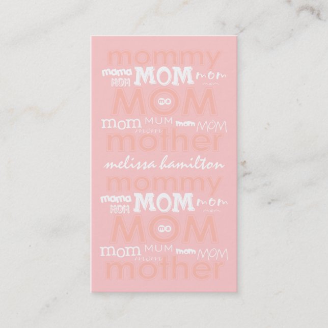 Cartões telefónicos na moda das mamães (Frente)