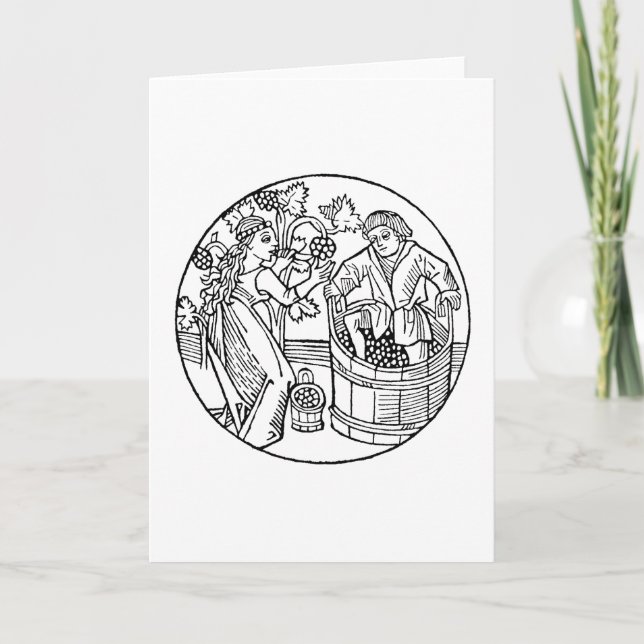 Cartões VAZIOS de Stompers da uva (Frente)