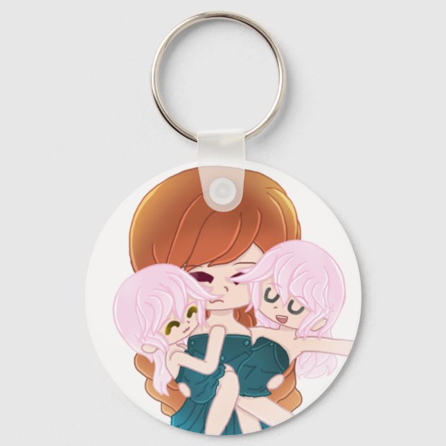 Cartografia Mãe com Chaveiro dos Gêmeos (Frente)