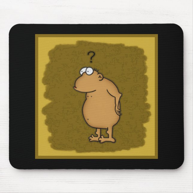 Cartoon Ape Mousepad (Frente)