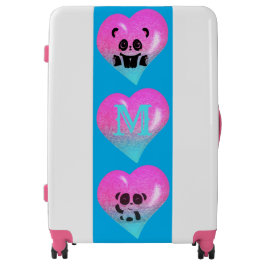 Cartoon Baby Panda Monographic Suitcase para Crian