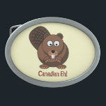 Cartoon Beaver Belt Buckle<br><div class="desc">Um design de castor de desenho animado.</div>