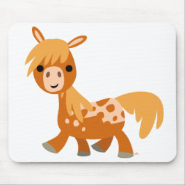 Cartoon Bonito Appaloosa Pony Mousepad