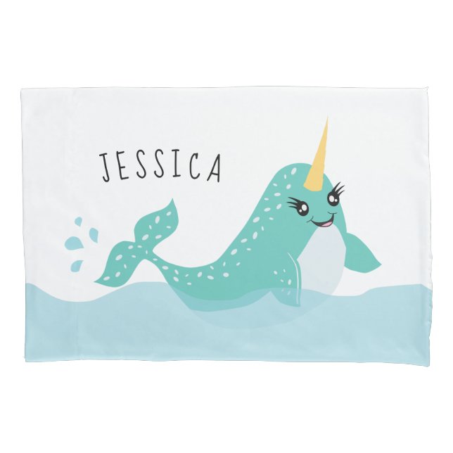 Cartoon de Baleia Magical Narwhale (Frente)