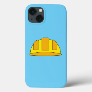 Cartoon de chapéu de Duro amarelo