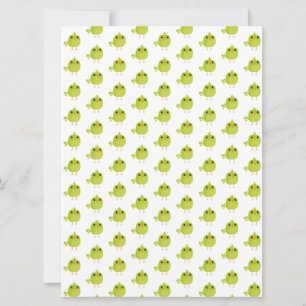 Cartoon de Pássaro Verde