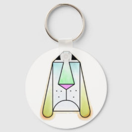 Cartoon Droopy Bloodhound Chaveiro